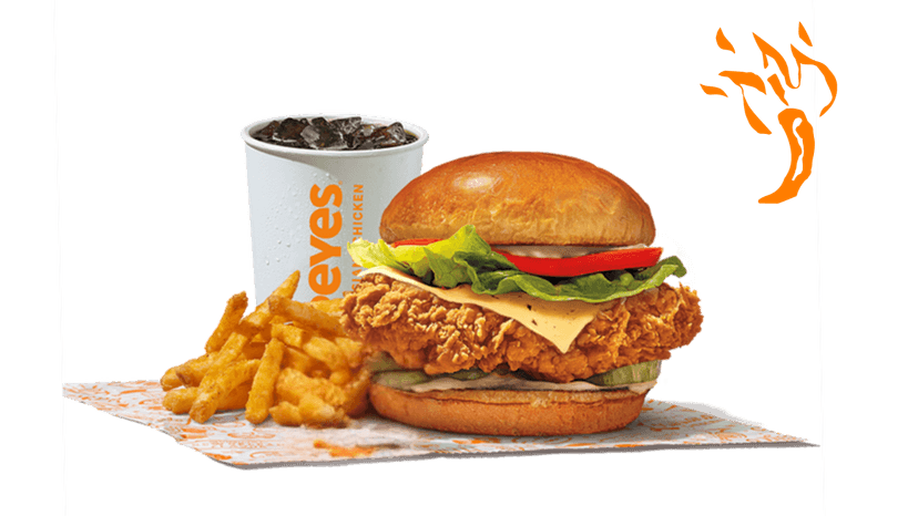 Spicy Chicken Sandwich Deluxe Menu