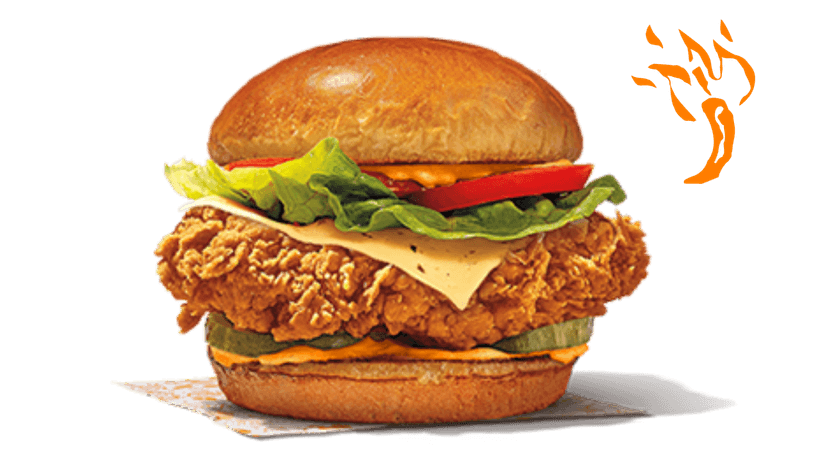 Chicken Sandwich Deluxe Spicy
