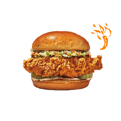 Coleslaw Chicken Sandwich Spicy